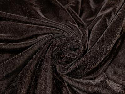 100% Micro Velvet Fabric ~ 44&quot; wide available in two colors