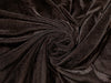 100% Micro Velvet Fabric ~ 44&quot; wide available in two colors