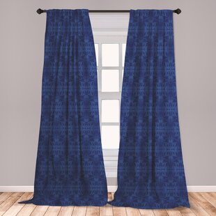 Silk Brocade Vestment Fabric Dark Navy Blue &amp; Black color BRO235[5]