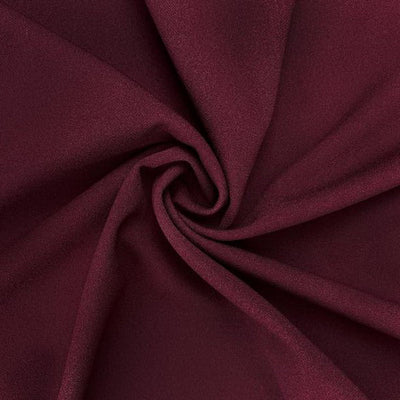 Aubergine Scuba Crepe Stretch Jersey Knit Dress Fabric ~58&quot; wide