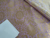 Brocade with golden jacquard fabric 44&quot; wide BRO825