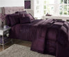 100% SILK DUTCHESS SATIN FABRIC EGGPLANT COLOR 43 MOMME 54" WIDE[8009]
