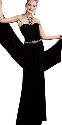 Pure Silk heavy crepe fabric- 53 momme black