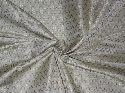 Brocade fabric Dusty Olive Green Color 44&quot;