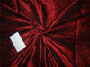 Silk brocade fabric wine x black color 44" wide BRO538[3]