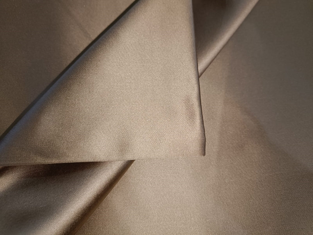 Rich Cotton satin superfine fabric brown 304 cm 175 mm 120" wide