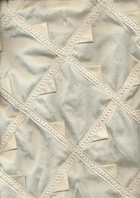 champagne SILK DUPIONI 5 - The Fabric Factory