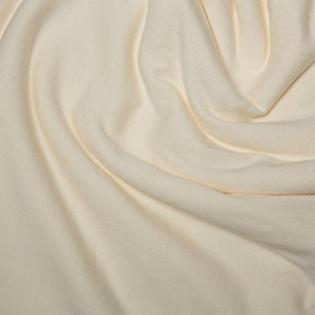 Cream Scuba Crepe Stretch Jersey Knit Dress for fashion wear fabric 58