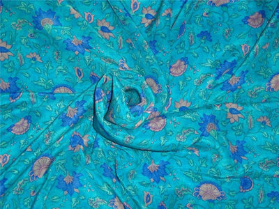 pure silk CDC crepe printed fabric 16 mm weight b2#101[nv]5