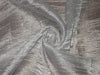 crushed sheer Silver Glitter silk metalic tissue fabric 36&quot; wide