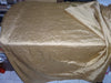Crushed SILK Dupioni FABRIC -caramel gold