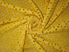 100 % Cotton Eyelet Embroidered Fabric 44" wide available in two colors coral and yellow