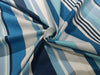 100% Cotton Poplin Lycra stripes 58"~wide