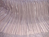 Light pink x Silver Lurex Pleated Fabric ~ 58&quot; wide