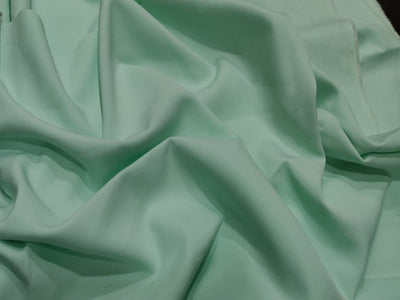 Mint green Color Scuba /Neoprene Lycra fashion wear2 MM thick Dress fabric 58" wide