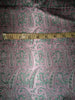 Brocade fabric Pastel Green &amp; Pink Color 44" wide BRO258[3]
