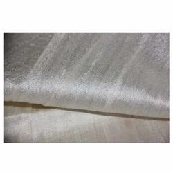 100% Pure Silk Dupioni Fabric dusty silver Color 54&quot; wide with Slubs MM73[3]