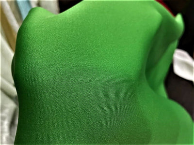 Green Scuba Knit Fabric ~ 60 inch wide 2 MM