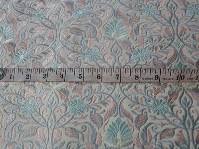 Brocade Fabric Embroidered 44" wide BRO848 available in two designs and color