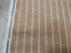 100% Linen Brown and Ivory stripe 60's Lea Fabric 58" wide [12707]