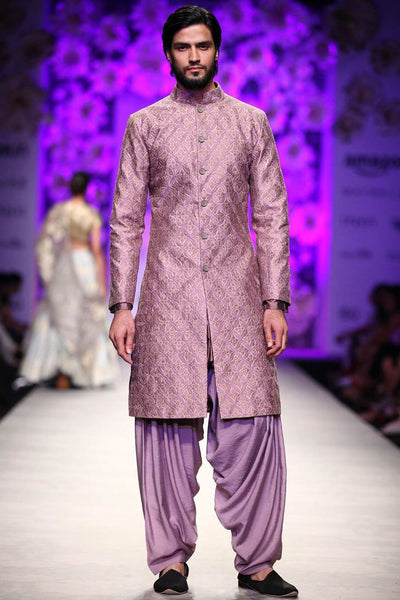 Silk Brocade~Rose Pink floral design BRO8[1]