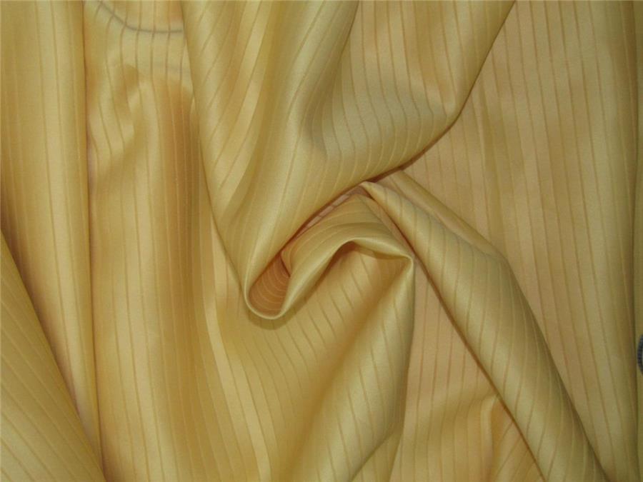 Gold neoprene/ striped scuba thin fabric ~ 59&quot; wide
