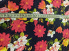 80's viscose Digital Floral Print Modal fabrics 56&quot; wide
