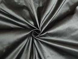 100% Pure Silk Taffeta Fabric Blackish Grey x Ivory colour 54&quot; wide Taf276[1]