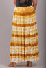 Tencel Dobby Tie Dye Brown X Yellow [marble] color Print ~ 58&quot; wide