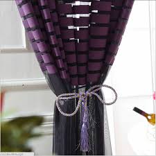 100% silk organza plaid fabric 44&quot; shades of purple