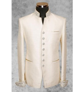 100% PURE SILK DUPIONI FABRIC CREAM X IVORY 54&quot; WITH SLUBS MM80[5]