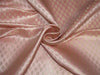Brocade fabric pink x metallic gold color 44&quot;wide