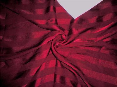 silk chiffon 1&quot; satin stripe fabric maroon 44&quot;chiffonstripe[4]