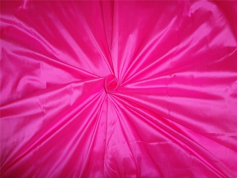 100% silk dupion fabric neon pink colour 54&quot; wide DUP236[1]
