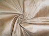 100% PURE SILK DUPIONI FABRIC GOLDEN BROWN colour 44&quot; wide WITH SLUBS