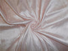100% PURE SILK DUPION FABRIC PEACE colour 54&quot; wide WITH SLUBS*