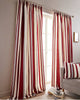 100% Silk Taffeta Fabric CHAMPAGNE AND CHERRY Stripes TAFS159[3] 54&quot; wide