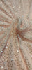 Beautiful Heavy Sequins Fabric By Yard 58&quot; Wide peachy pink FF2[4]