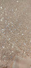 Beautiful Heavy Sequins Fabric By Yard 58&quot; Wide peachy pink FF2[4]