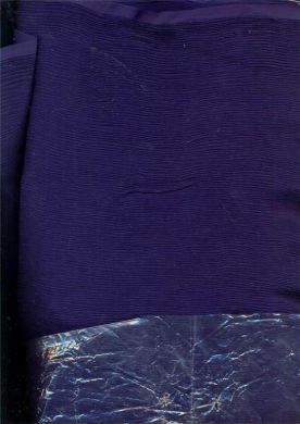 Silk chiffon fabric 44&quot; wide royal dark blue