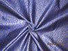 Reversible Brocade Fabric blue x gold Color 44&quot;