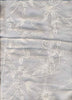 EMBROIDERED White silk chiffon fabric 44&quot; - The Fabric Factory