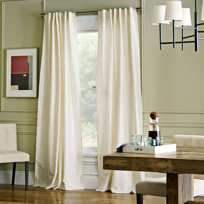 100% pure silk dupion light ivory color 54" wide pkt239/4