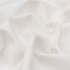 Viscose Mushroom satin fabric white ivory 44" wide