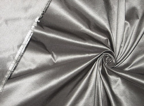 100% Pure SILK TAFFETA FABRIC Snake Skin Silver 54&quot;TAF65[2]