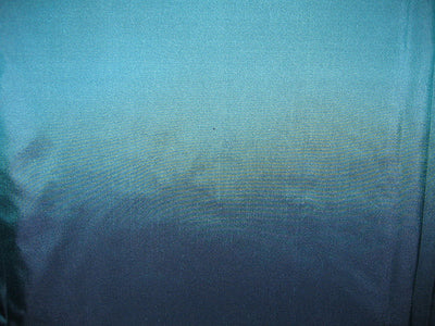 Pure SILK TAFFETA FABRIC Iridescent Blue x Sea Green TAF67[2] 54&quot; wide