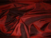 BLOOD RED SILK TAFFETA FABRIC taf#44 54&quot; wide - The Fabric Factory