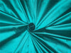 100% Silk Dupioni Turquoise x Black Fabric 54" wide DUP248[1]