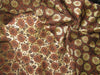 Reversible Brocade fabric Brown &amp; gold color 46" wide Bro612[2]