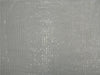 White cotton fabric with Silver color 5mm stripe lurex weave 44&quot; wide